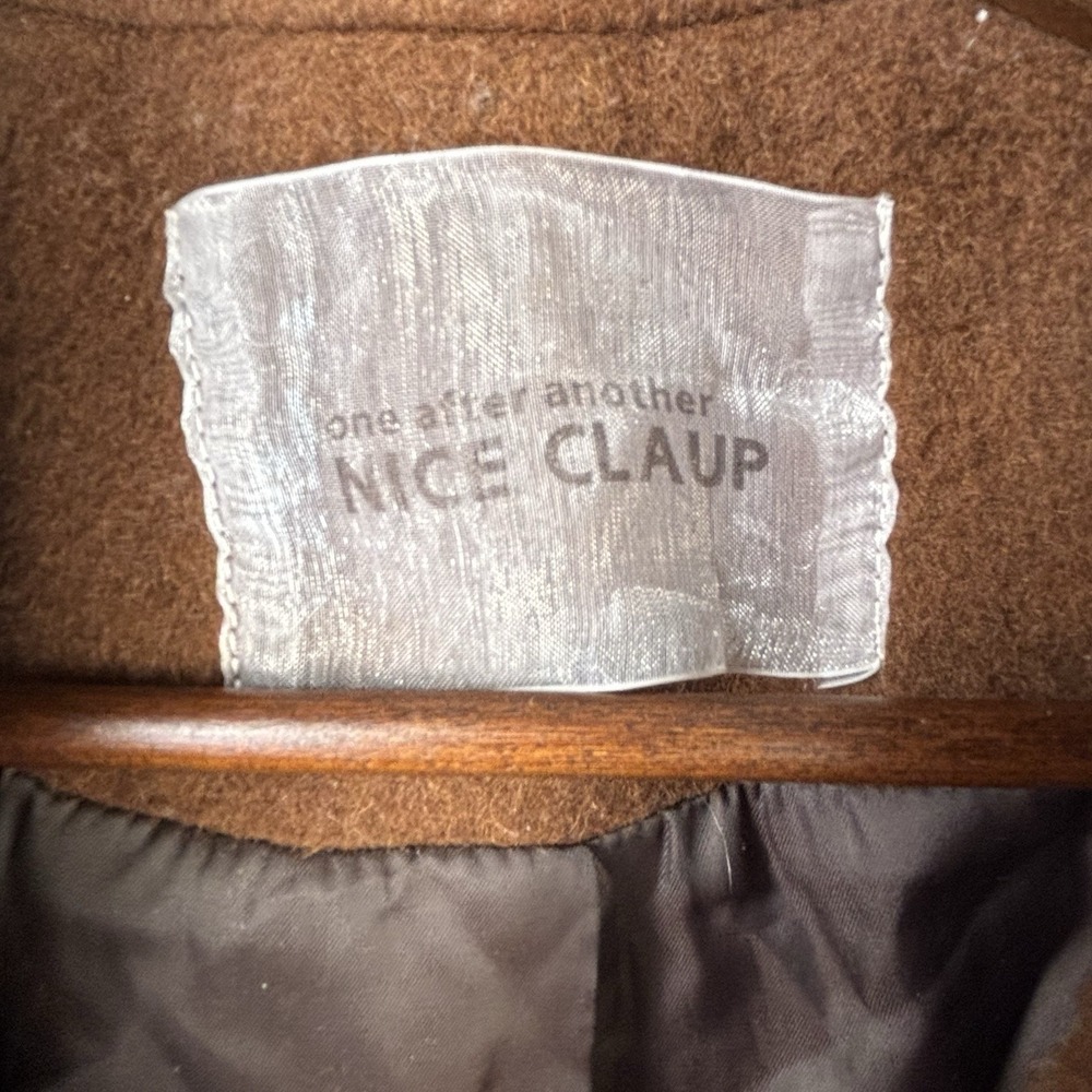 Brown Wool Designer Jacket - Picture 3 of 9